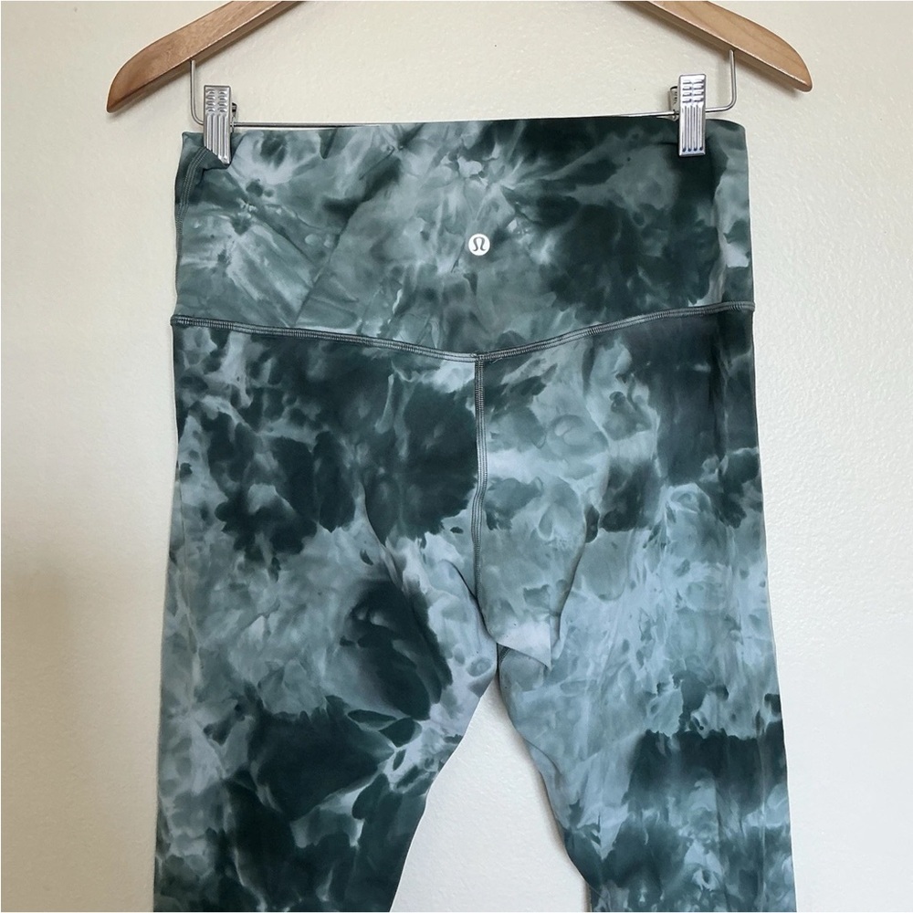 lululemon align green Marble Leggings Green size 10
